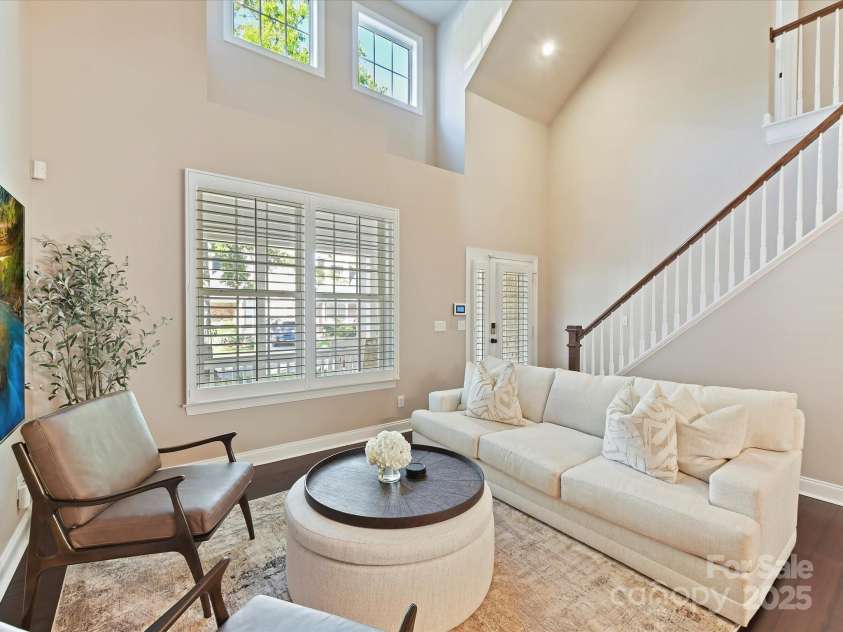 4407 Coventry Row Court, Charlotte, NC 28270.  MLS# CAR4244073, YatesRealty ID 13615. Living Room view 3