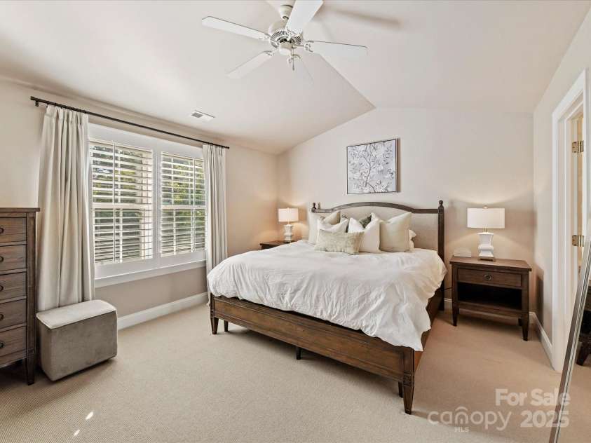 4407 Coventry Row Court, Charlotte, NC 28270.  MLS# CAR4244073, YatesRealty ID 13615. Primary Bedroom