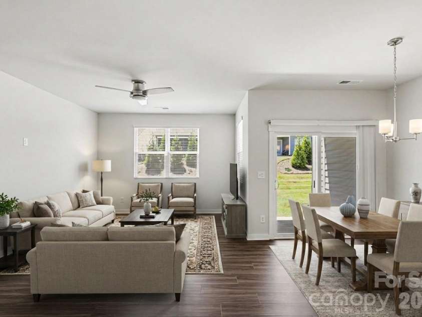 9521 Munsing Drive, Charlotte, NC 28269.  MLS# CAR4390189, YatesRealty ID 13617. Virtually staged