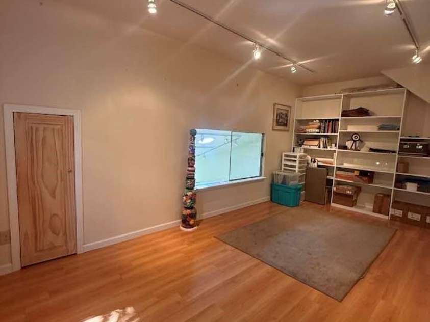 160 Caledonia Road, Landrum, SC 29356.  MLS# CAR4314636, YatesRealty ID 13619. Loft with closet and mini-split
