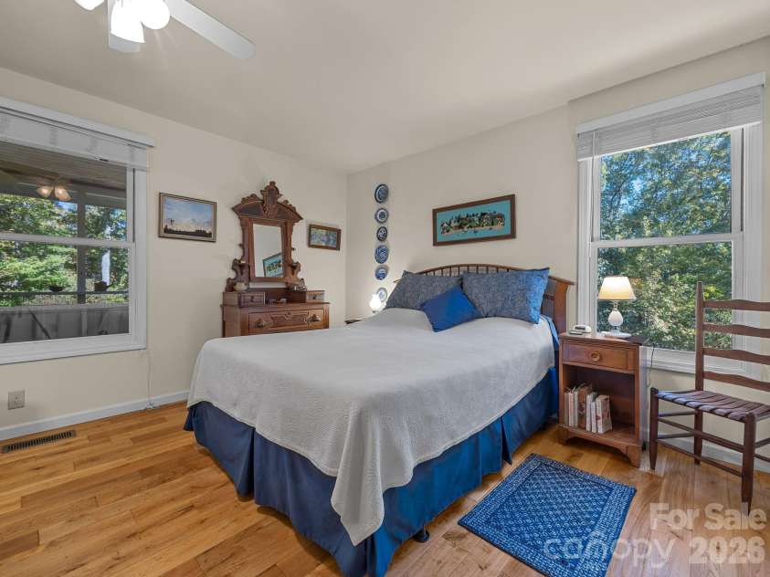 160 Caledonia Road, Landrum, SC 29356.  MLS# CAR4314636, YatesRealty ID 13619. Primary bedroom
