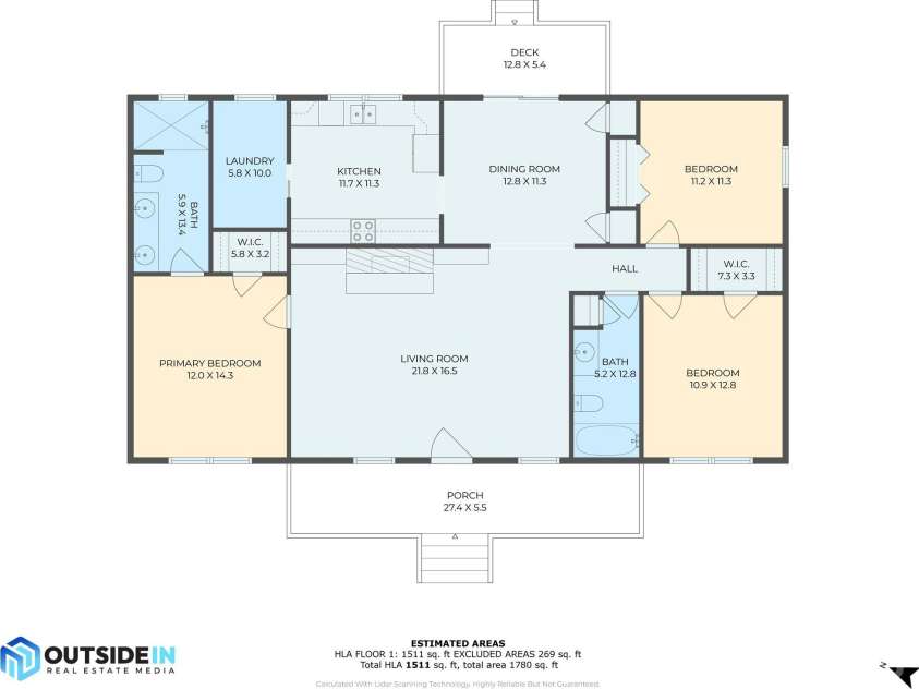 62 Mackenzie Way, Swannanoa, NC 28778.  MLS# CAR4252201, YatesRealty ID 13625. Convenient Main Level living with a Split Bedroom Floor Plan