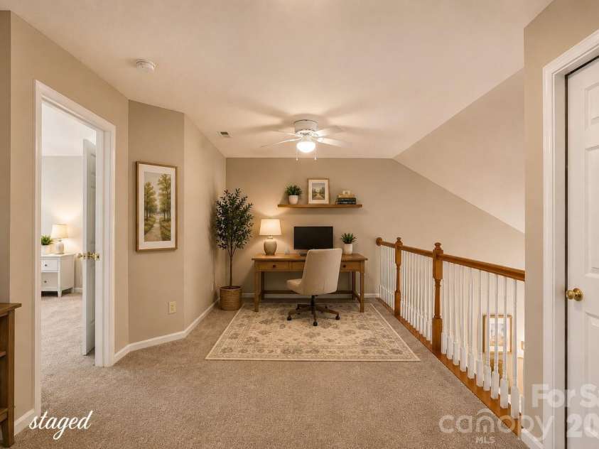 225 Horizon Circle, Rock Hill, SC 29732.  MLS# CAR4366961, YatesRealty ID 13627. Staged Upstairs Loft area 21x12'