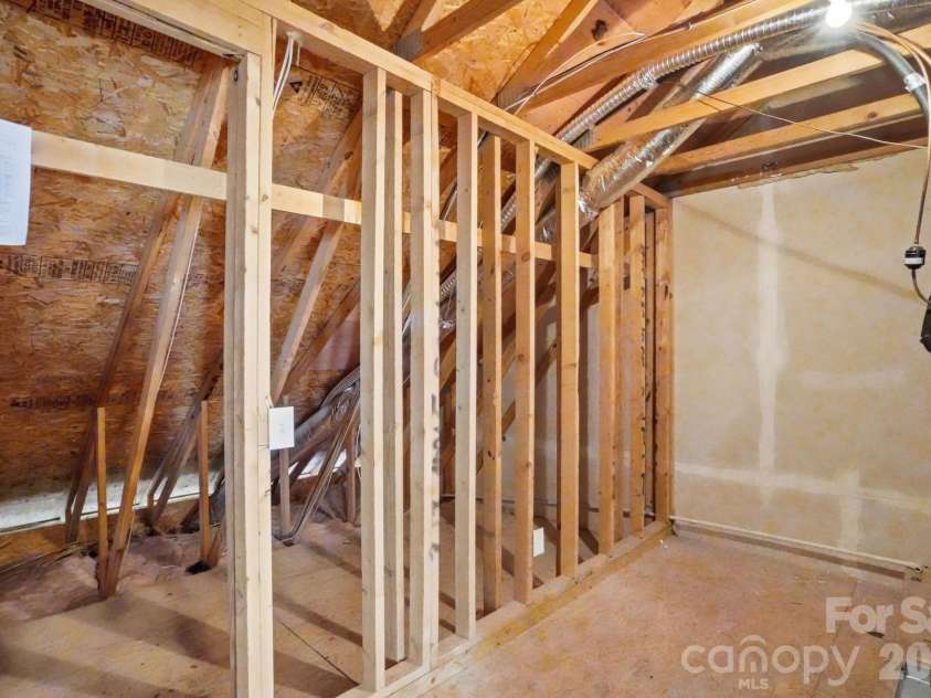 225 Horizon Circle, Rock Hill, SC 29732.  MLS# CAR4366961, YatesRealty ID 13627. Upstairs Utility Room/Attic