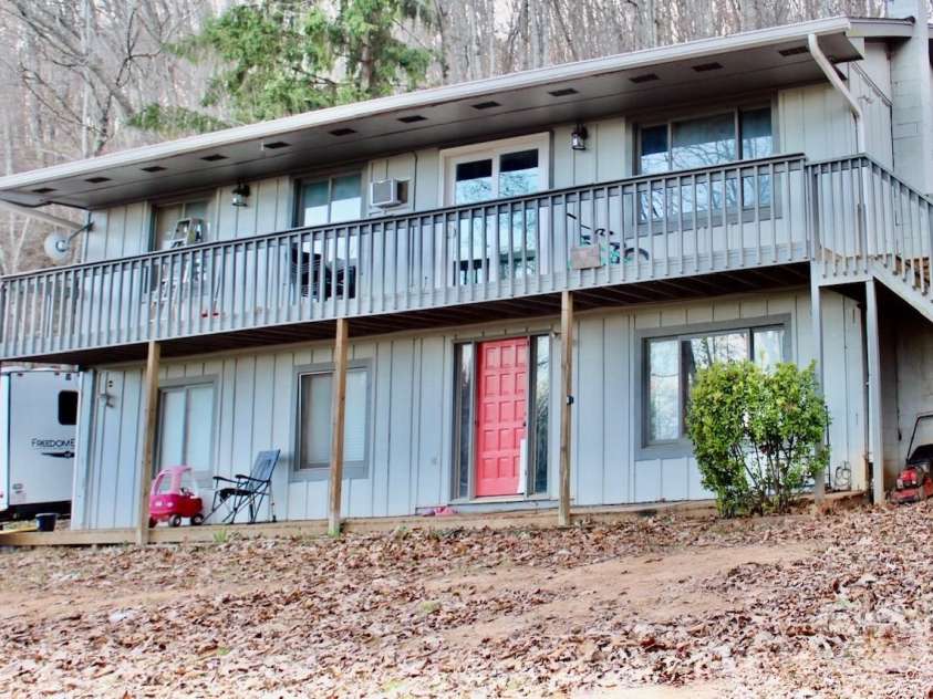 141 Charity Lane, Candler, NC 28715.  MLS# CAR4204175, YatesRealty ID 1364. Front of Home