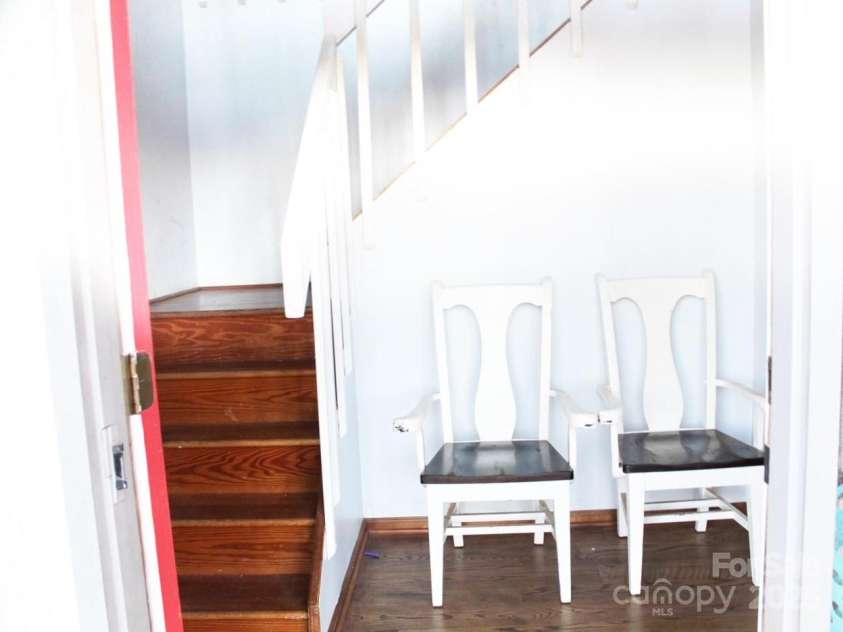 141 Charity Lane, Candler, NC 28715.  MLS# CAR4204175, YatesRealty ID 1364. Stairway Area