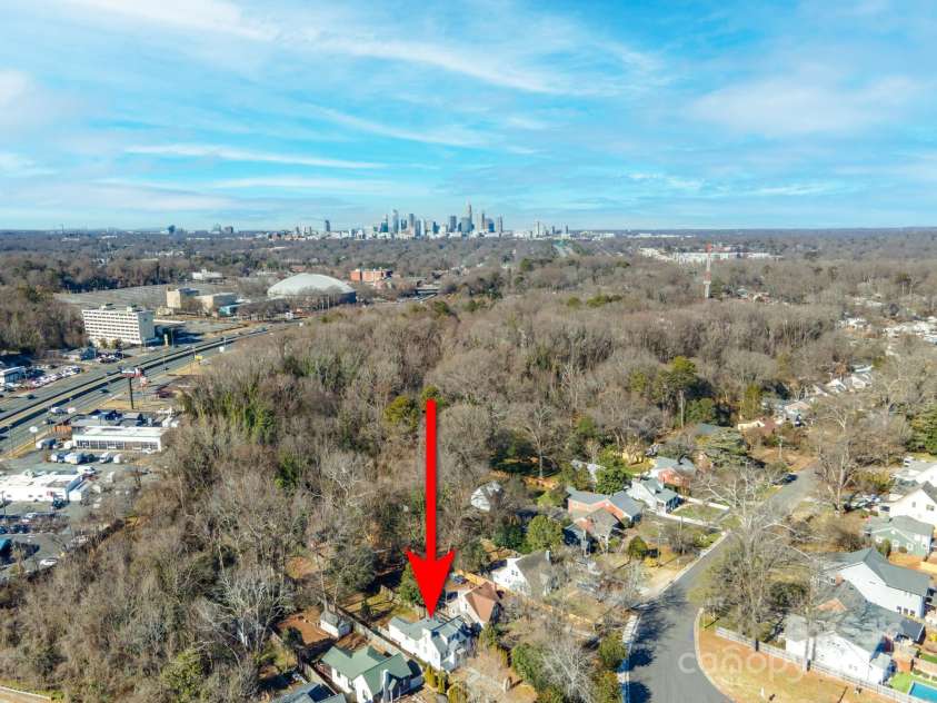 3724 Commonwealth Avenue, Charlotte, NC 28205.  MLS# CAR4287119, YatesRealty ID 13643. 