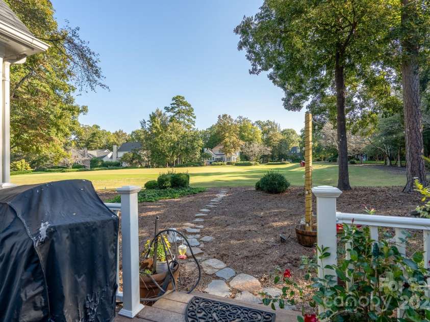 272 Millingport Lane, New London, NC 28127.  MLS# CAR4190396, YatesRealty ID 13644. View of Community Putting from Rear Deck