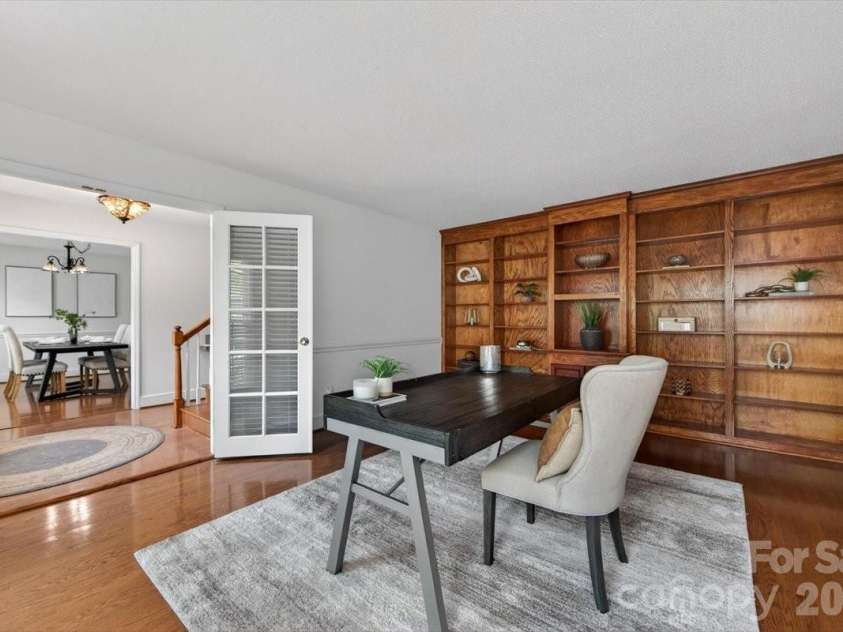 5918 Foxcrest Drive, Mint Hill, NC 28227.  MLS# CAR4364106, YatesRealty ID 13647. Office/4th Bedroom