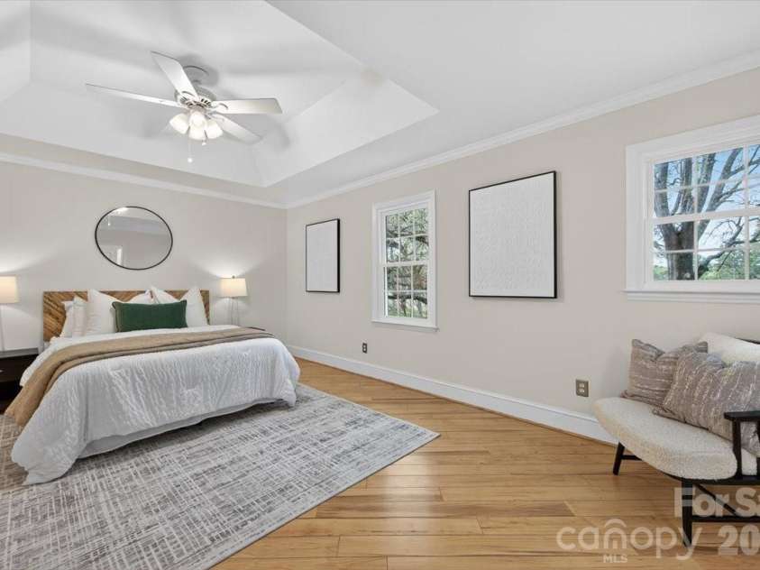5918 Foxcrest Drive, Mint Hill, NC 28227.  MLS# CAR4364106, YatesRealty ID 13647. Primary Bedroom