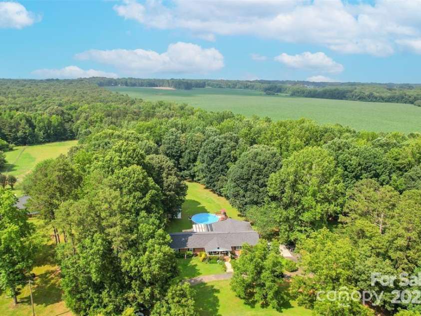 4805 Nesbit Road, Monroe, NC 28112.  MLS# CAR4254388, YatesRealty ID 13650. Peaceful & Private