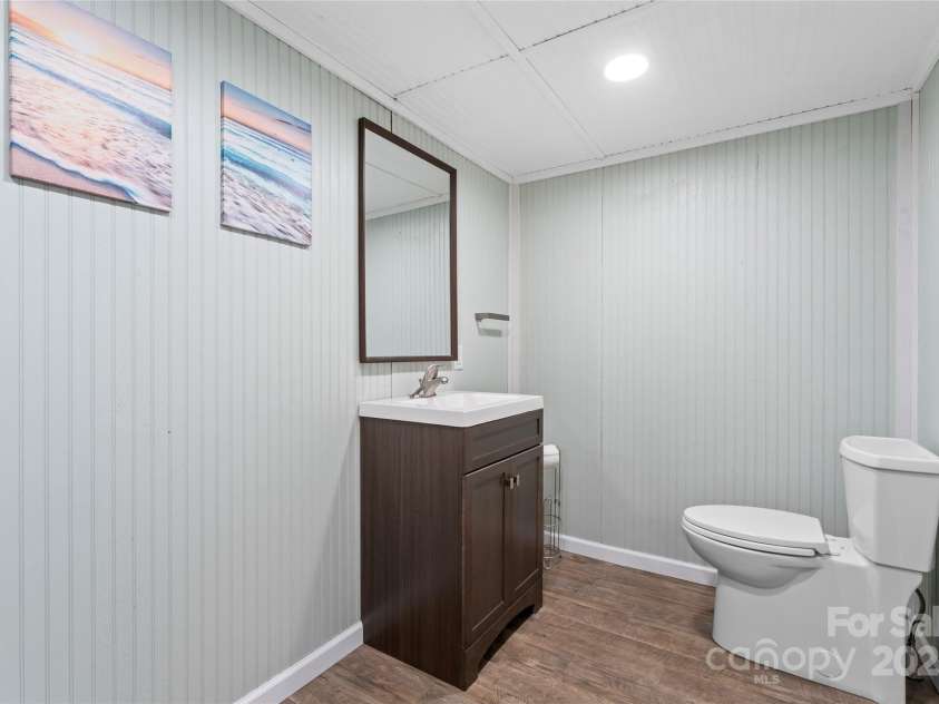 2615 Toddville Road, Charlotte, NC 28214.  MLS# CAR4245031, YatesRealty ID 13651. Half bath with access from pool deck