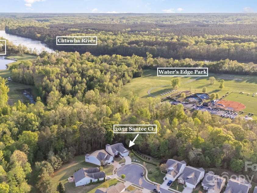 3052 Santee Court, Indian Land, SC 29707.  MLS# CAR4235308, YatesRealty ID 13653. 