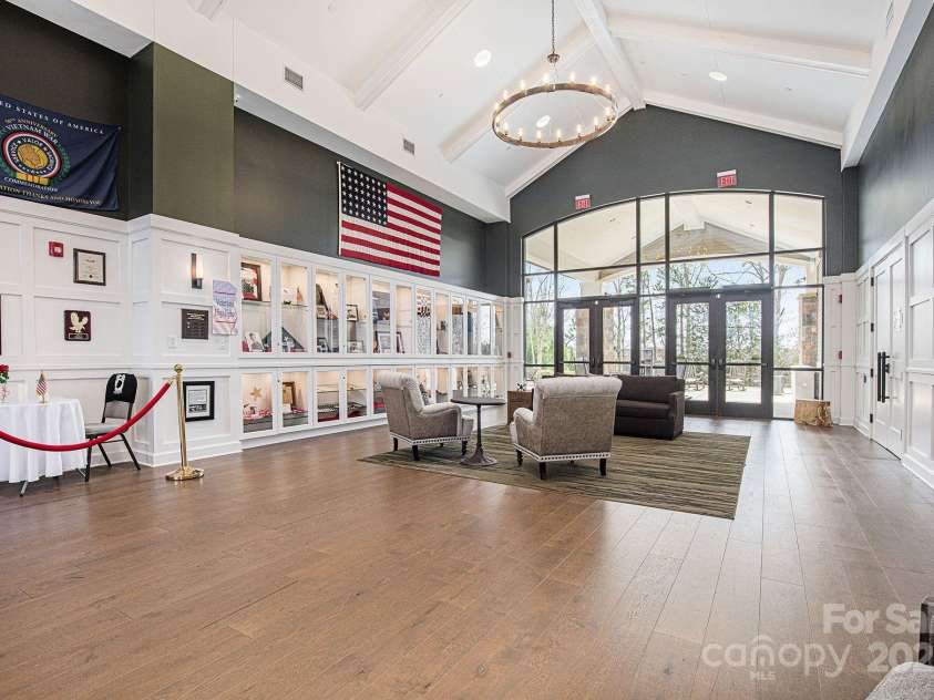 3052 Santee Court, Indian Land, SC 29707.  MLS# CAR4235308, YatesRealty ID 13653. Area dedicated to SCCL veterans inside The Lodge