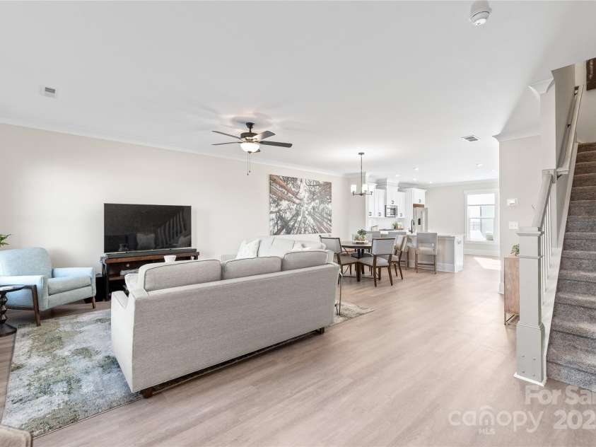 1066 Riverwalk Parkway, Rock Hill, SC 29730.  MLS# CAR4210322, YatesRealty ID 1366. This thoughtfully designed layout effortlessly connects the kitchen, dining, and living areas, creating an inviting space ideal for both entertaining and daily living.