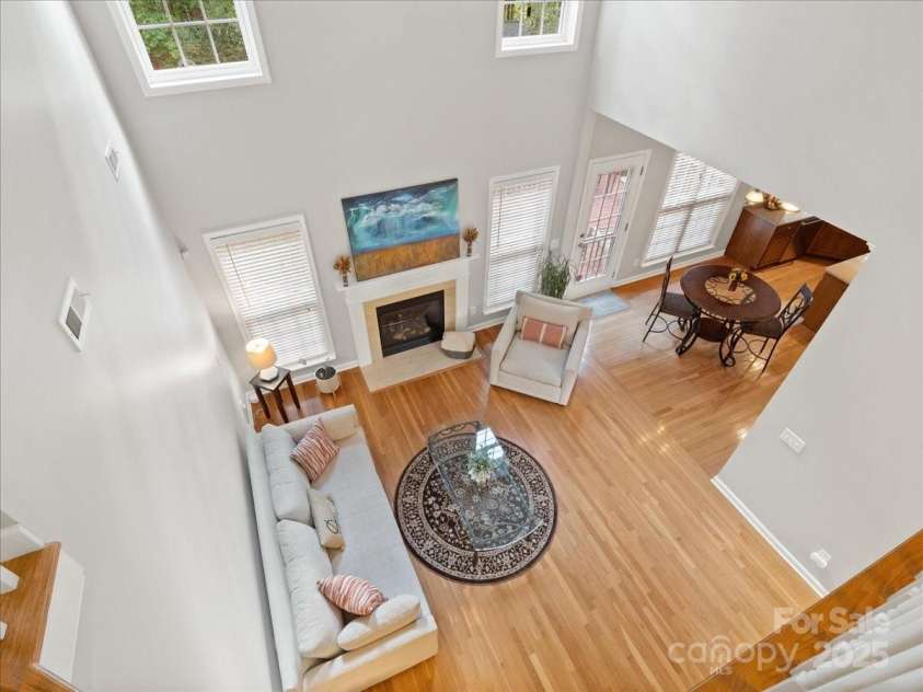 821 Lynnwood Farms Drive, Fort Mill, SC 29715.  MLS# CAR4234073, YatesRealty ID 13664. Great Room/Breakfast/ Balcony