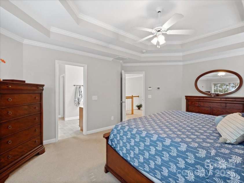 821 Lynnwood Farms Drive, Fort Mill, SC 29715.  MLS# CAR4234073, YatesRealty ID 13664. Primary Bedroom Suite