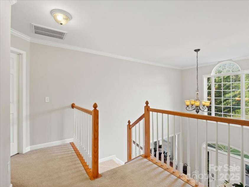 821 Lynnwood Farms Drive, Fort Mill, SC 29715.  MLS# CAR4234073, YatesRealty ID 13664. Upstairs Hallway View1