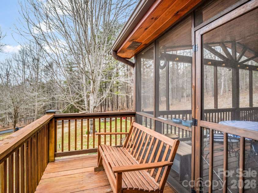 190 Observation Ridge, Rutherfordton, NC 28139.  MLS# CAR4351178, YatesRealty ID 13668. Front Porch