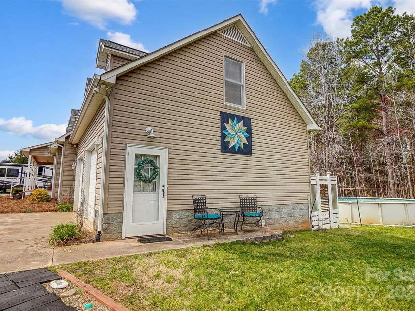 1625 Saint Paul Church Road, Salisbury, NC 28146.  MLS# CAR4234535, YatesRealty ID 13671. Back Entrance for Airbnb