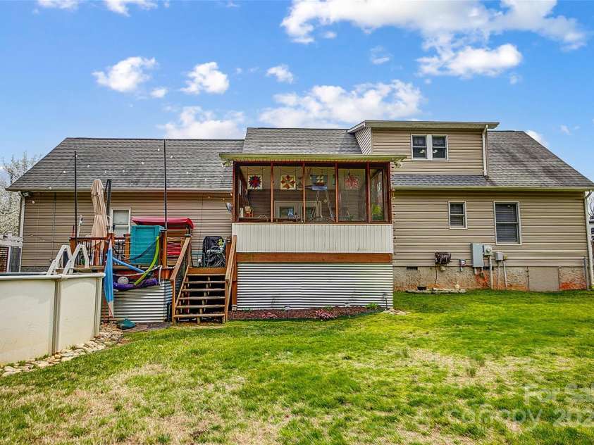 1625 Saint Paul Church Road, Salisbury, NC 28146.  MLS# CAR4234535, YatesRealty ID 13671. Back of Home