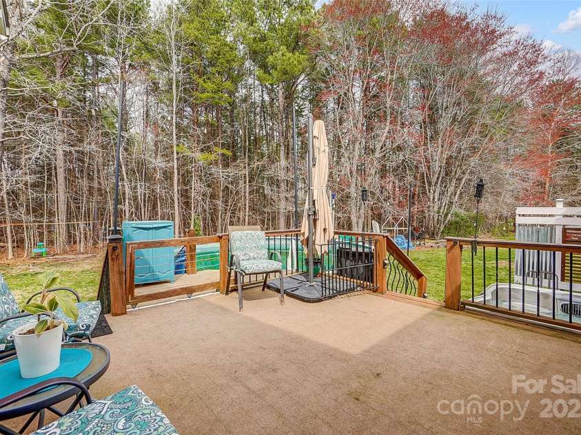 1625 Saint Paul Church Road, Salisbury, NC 28146.  MLS# CAR4234535, YatesRealty ID 13671. Deck