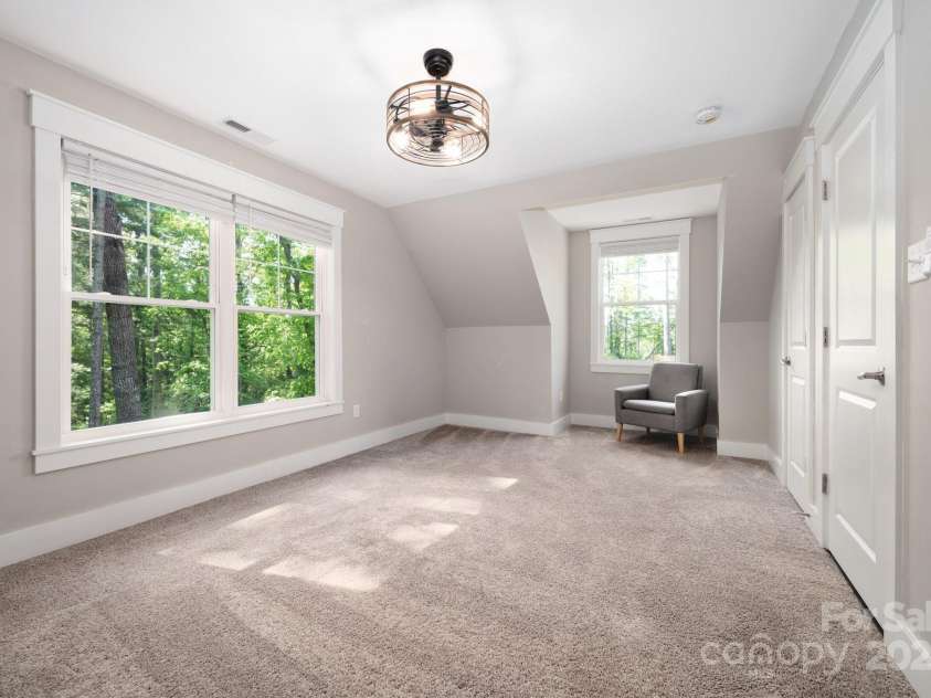 115 Summer Pine Lane, Fairview, NC 28730.  MLS# CAR4252070, YatesRealty ID 13675. Second bedroom on upper level with reading nook