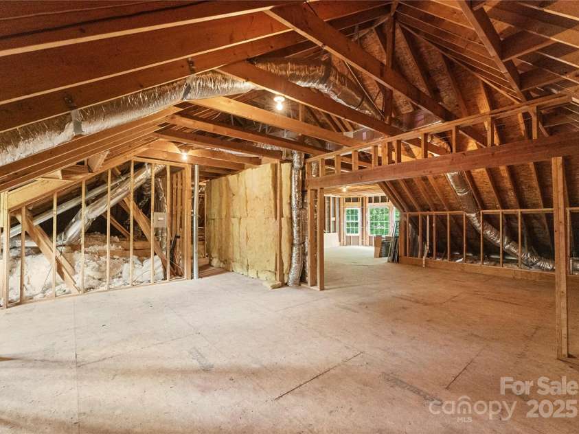 7005 Camrose Crossing Lane, Matthews, NC 28104.  MLS# CAR4248108, YatesRealty ID 13679. Third Floor Prepped for Expansion – Plumbed for full bath and kitchenette; over 1,200 sq ft of potential