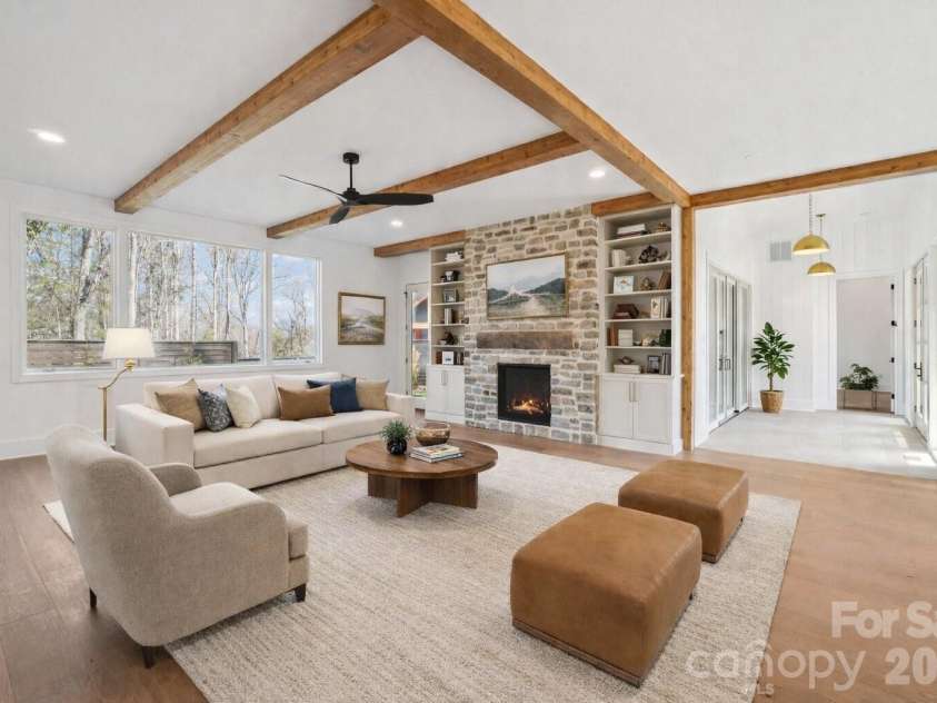 272 Glazener Road, Brevard, NC 28712.  MLS# CAR4355314, YatesRealty ID 13687. Virtually staged