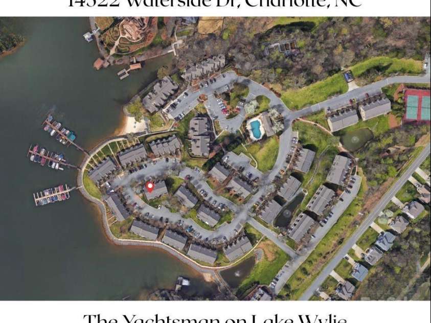 14522 Waterside Drive, Charlotte, NC 28278.  MLS# CAR4245359, YatesRealty ID 13691. 
