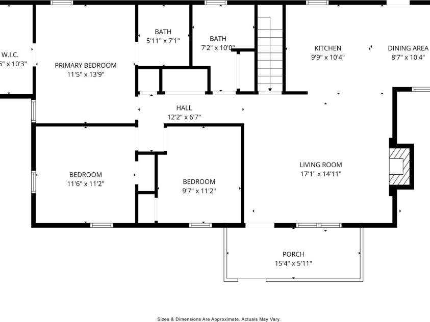 412 Poplar Street, Stanley, NC 28164.  MLS# CAR4363818, YatesRealty ID 13697. 