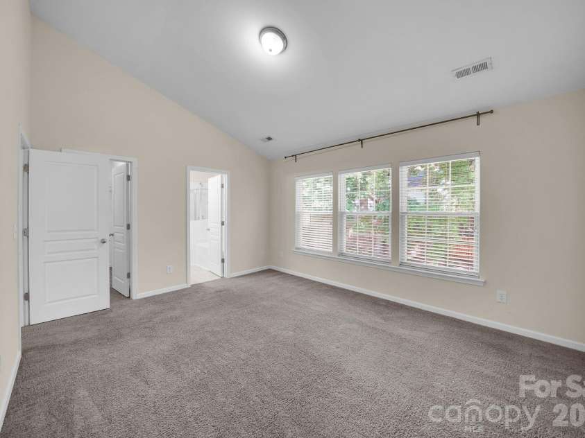 3917 Caliper Place, Fort Mill, SC 29708.  MLS# CAR4370765, YatesRealty ID 13699. Primary Bedroom on Back with Natural Light