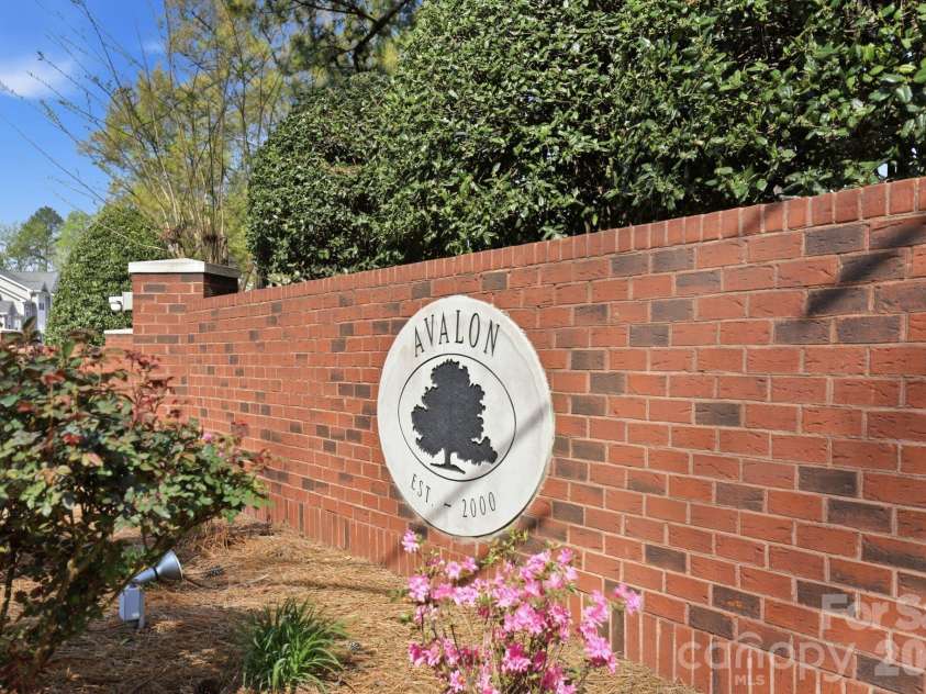 2814 Avalon Loop Road, Charlotte, NC 28269.  MLS# CAR4360934, YatesRealty ID 13707. Gated Community