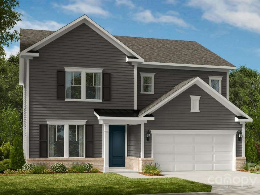 5013 Duval Circle, Tega Cay, SC 29708.  MLS# CAR4226780, YatesRealty ID 13713. The Elizabeth Federal Siding ~ Rendering