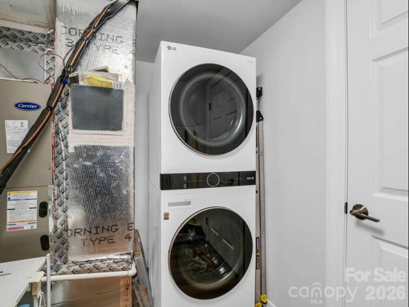 121 Fern Loop, Lake Lure, NC 28746.  MLS# CAR4357970, YatesRealty ID 13717. Laundry room on Main floor
