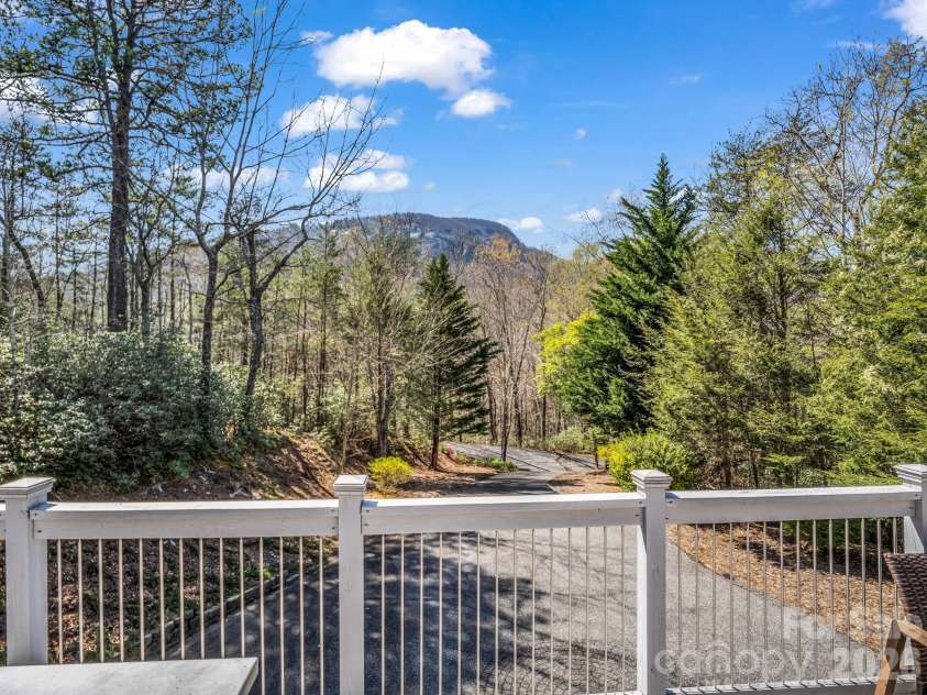 121 Fern Loop, Lake Lure, NC 28746.  MLS# CAR4357970, YatesRealty ID 13717. View from Upper front deck