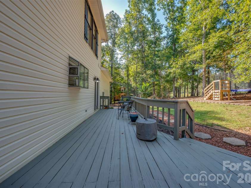379 Moss Drive, Rutherfordton, NC 28139.  MLS# CAR4358911, YatesRealty ID 13718. Back Deck