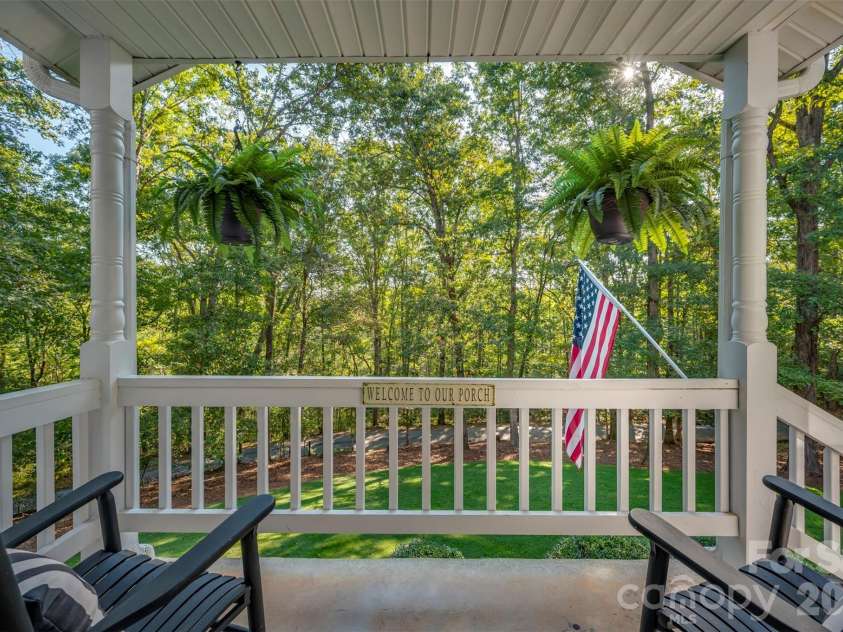379 Moss Drive, Rutherfordton, NC 28139.  MLS# CAR4358911, YatesRealty ID 13718. Front Porch