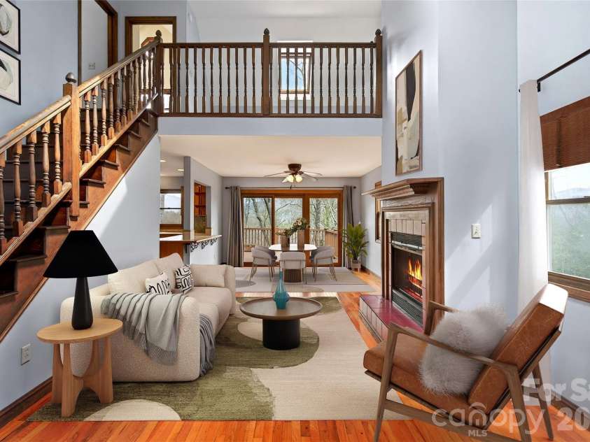 169 Hilltop Road, Black Mountain, NC 28711.  MLS# CAR4359023, YatesRealty ID 13719. Virtual Staging