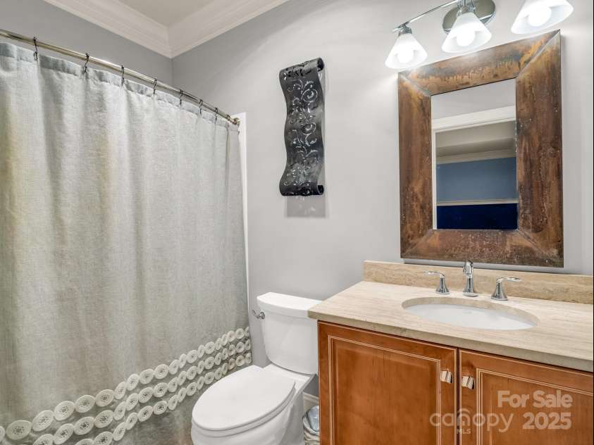 1903 Country Club Road, Hendersonville, NC 28739.  MLS# CAR4258556, YatesRealty ID 13720. Adjoining bathroom to upstairs bedroom one