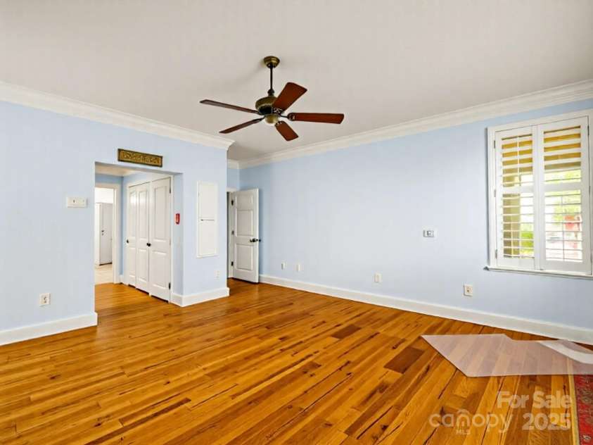 1903 Country Club Road, Hendersonville, NC 28739.  MLS# CAR4258556, YatesRealty ID 13720. Primary bedroom opens to ensuite bath and dual closets