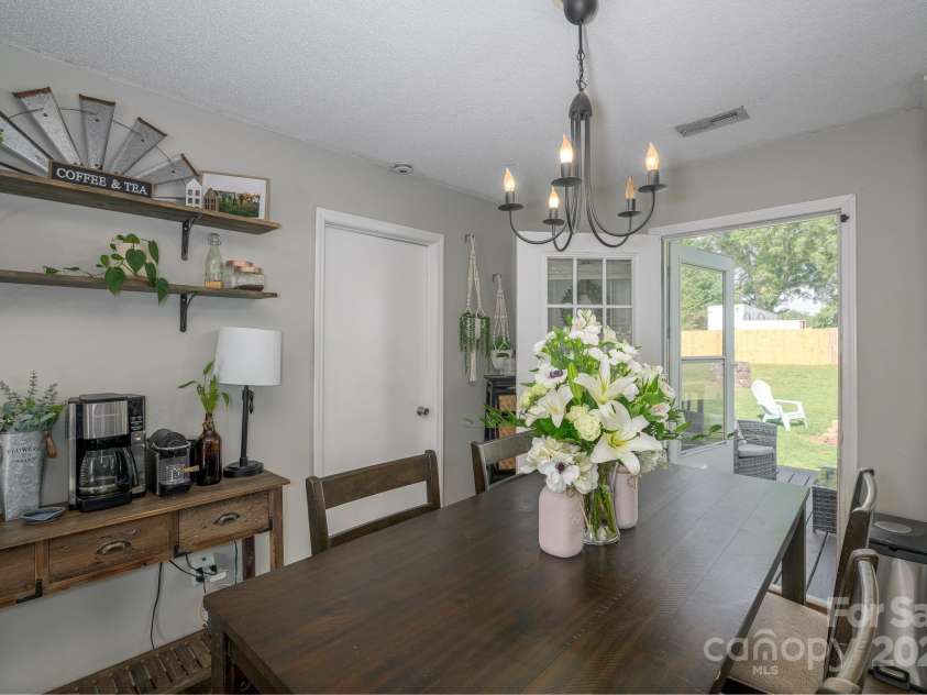 386 Greenlea Circle, Taylorsville, NC 28681.  MLS# CAR4257685, YatesRealty ID 13724. Dining room.