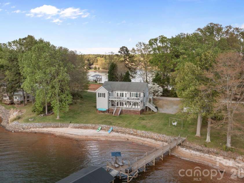 8927 Holdsclaw Road, Terrell, NC 28682.  MLS# CAR4364723, YatesRealty ID 13727. 220 Feet of Shoreline