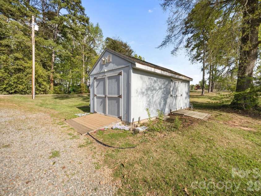8927 Holdsclaw Road, Terrell, NC 28682.  MLS# CAR4364723, YatesRealty ID 13727. Shed w/ Elecrtricity