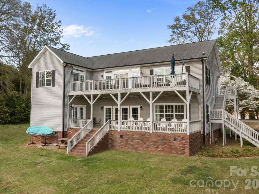 8927 Holdsclaw Road, Terrell, NC 28682.  MLS# CAR4364723, YatesRealty ID 13727. Upper and Lower Level Decks
