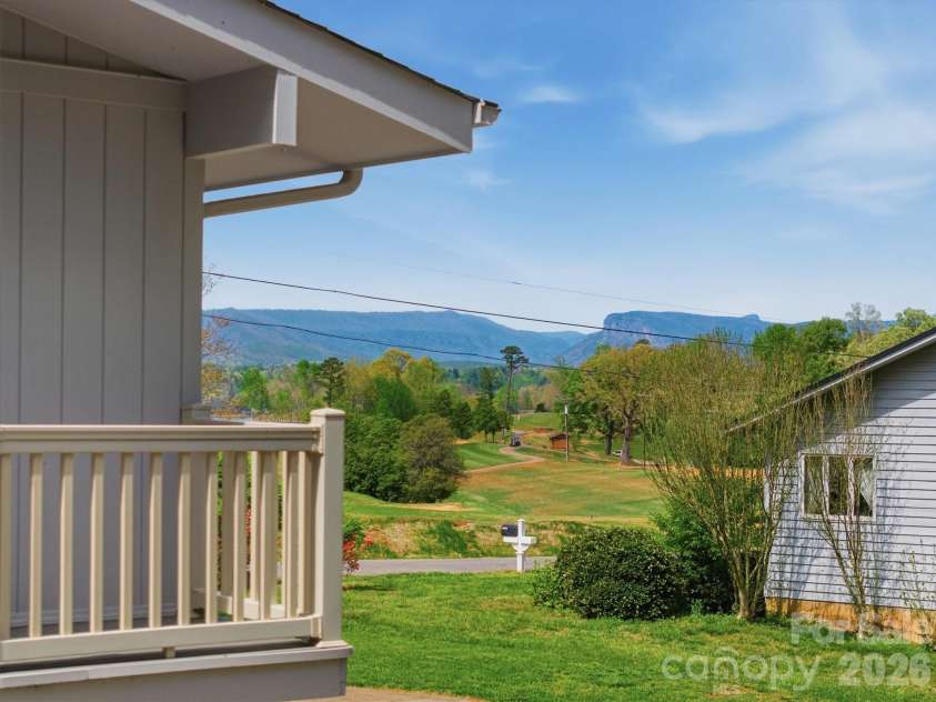 122 Lake Club Drive, Nebo, NC 28761.  MLS# CAR4369546, YatesRealty ID 13729. View from Back Deck