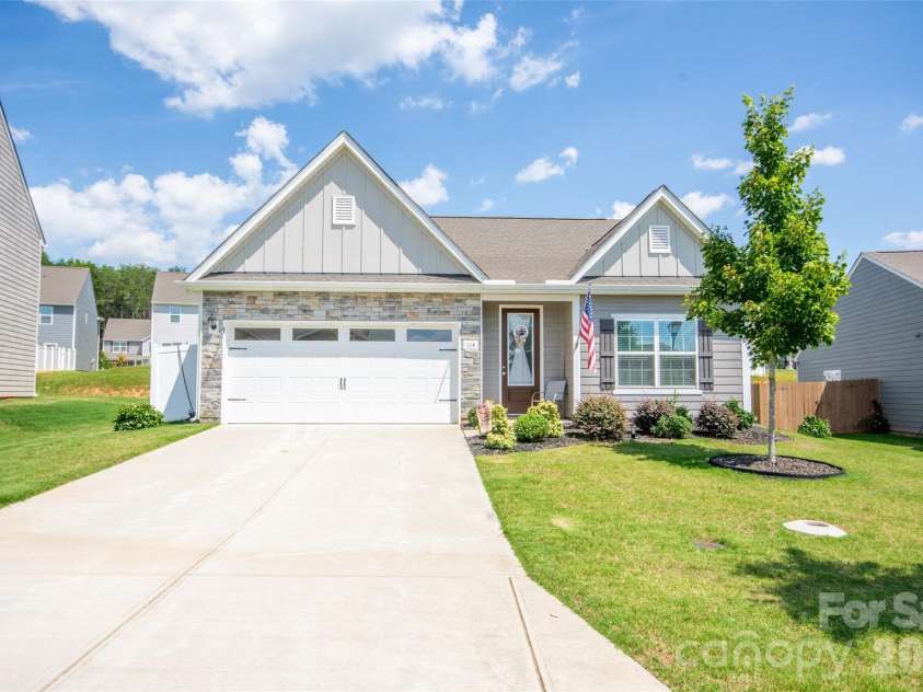 114 Milliner Drive, Troutman, NC 28166.  MLS# CAR4404655, YatesRealty ID 13730. 