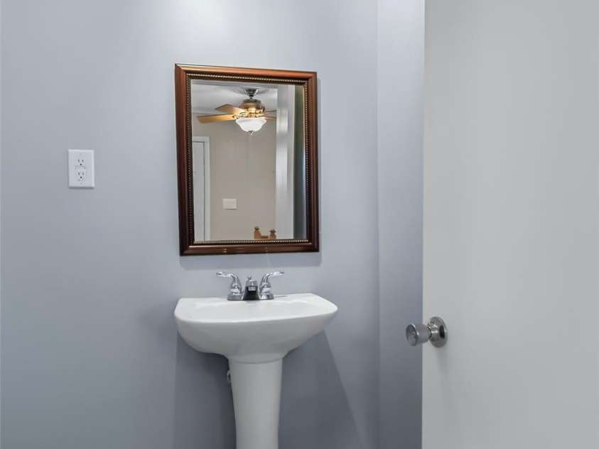 10 Woodmont Drive, Asheville, NC 28806.  MLS# CAR4361512, YatesRealty ID 13731. Half Bath on 2nd Floor