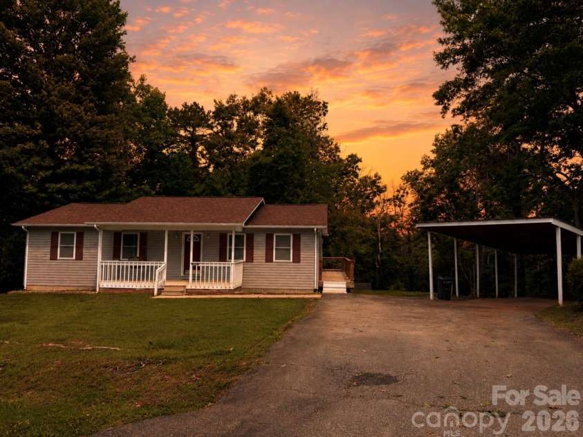 628 Hidden View Loop, Marion, NC 28752.  MLS# CAR4397253, YatesRealty ID 13743. Sky has been enhanced with ai