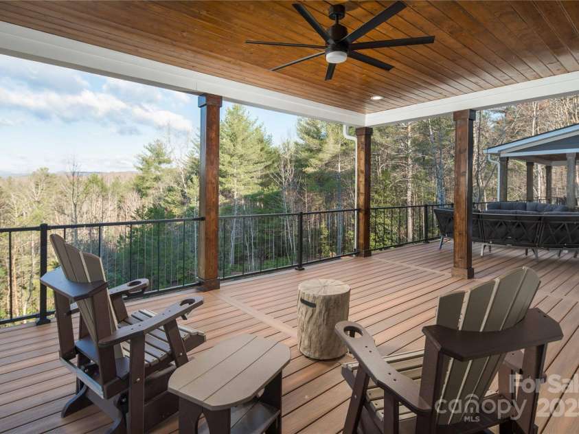 1555 Royal Lane, Lenoir, NC 28645.  MLS# CAR4243068, YatesRealty ID 13752. Covered Deck Outside Primary